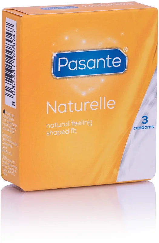 Pasante Naturelle condoms 3 pcs