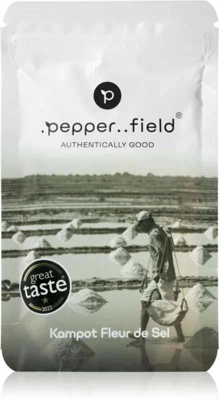 .pepper..field Fleur de Sel Kampot table salt 100g