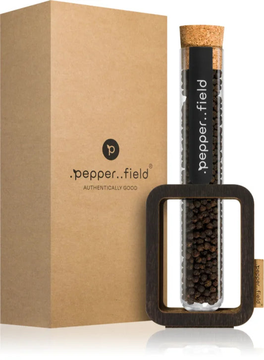 .pepper..field Kampot pepper test tube set with stand