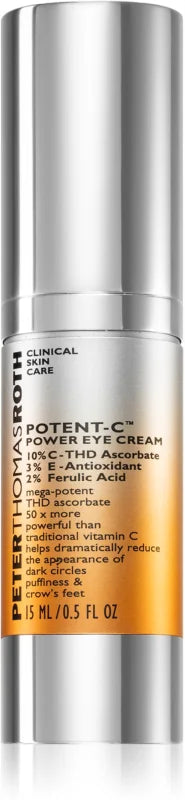Peter Thomas Roth Potent-C™ Moisturizing eye cream against swelling and dark circles 15 ml