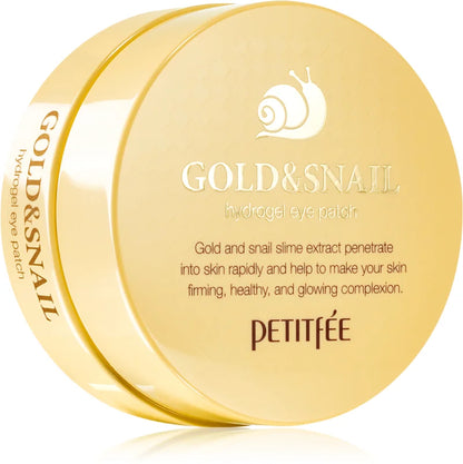 Petitfée Gold & Snail Hydrogel eye mask 60 pcs