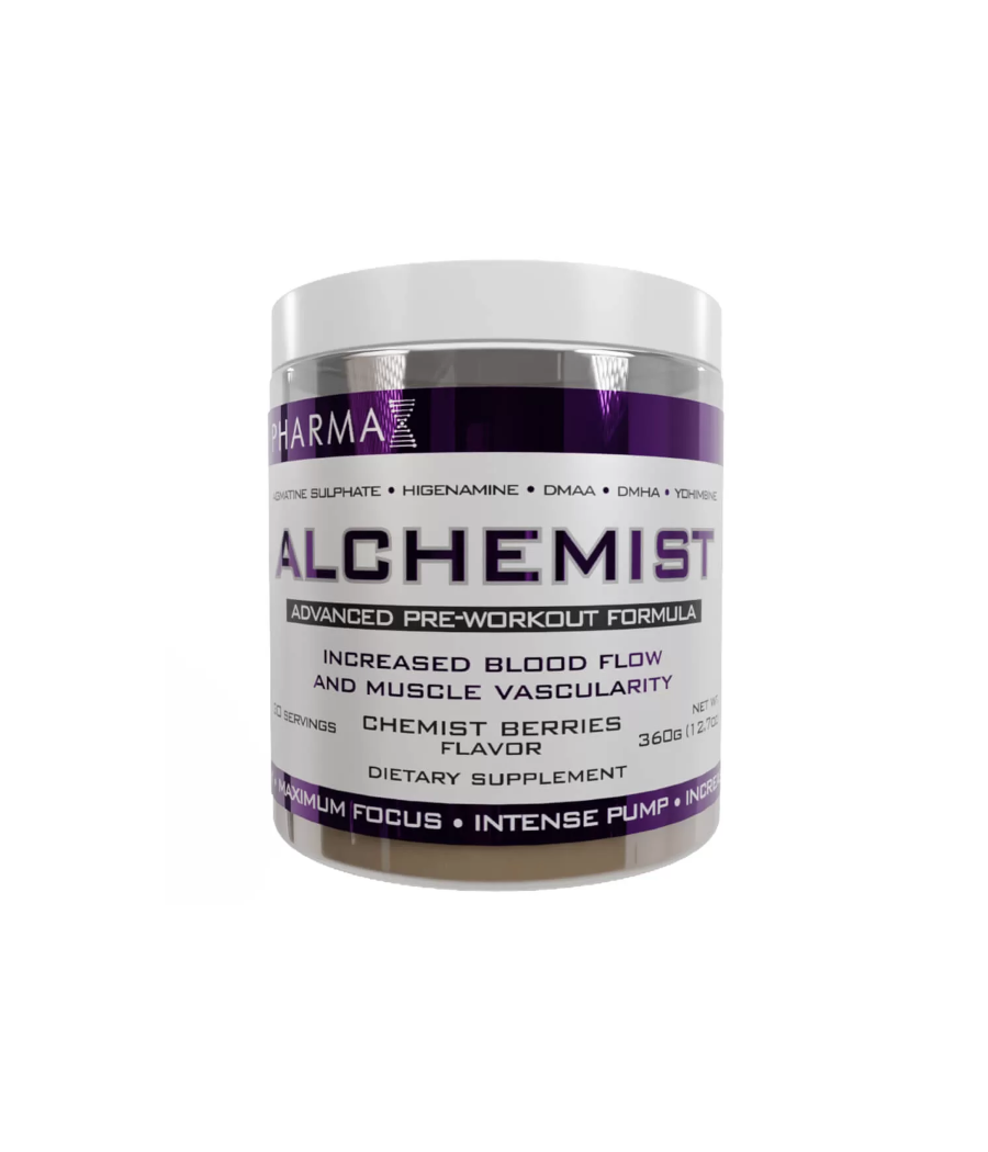 Pharma X - Alchemist Advanced Pre-Workout Formula Chemist Berry Flavor 360 g