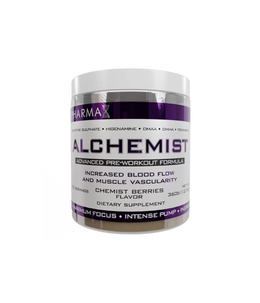 Pharma X - Alchemist Advanced Pre-Workout Formula Chemist Berry Flavor 360 g