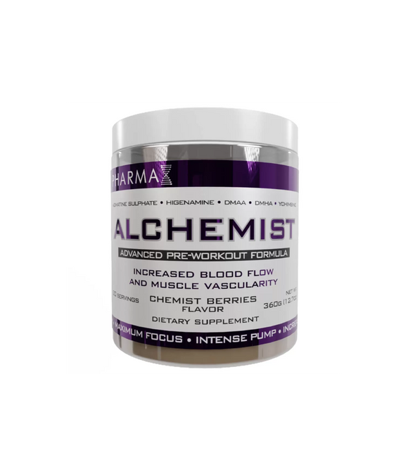 Pharma X - Alchemist Advanced Pre-Workout Formula Chemist Berry Flavor 360 g