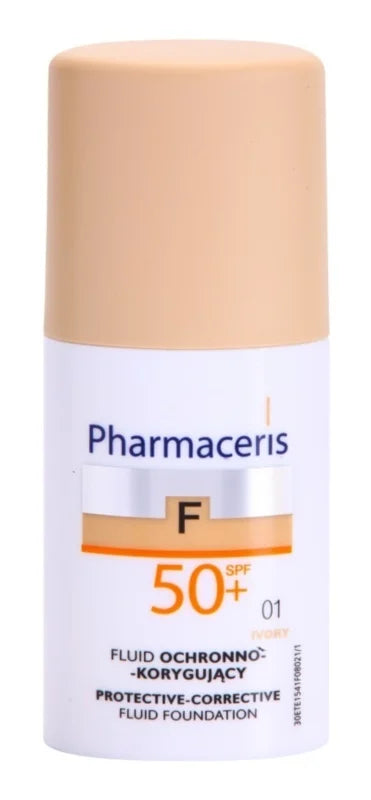 Pharmaceris F-Fluid Foundation shade 01 Ivory 30 ml