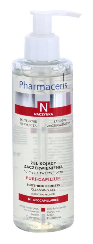 Pharmaceris N-Neocapillaries Puri-Capilium soothing cleansing gel 190 ml