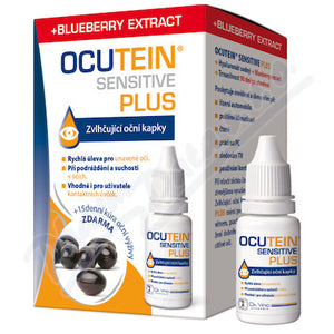 OCUTEIN SENSITIVE PLUS eye drops 15ml+Fresh 15 capsules