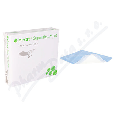 MEXTRA SUPERABSORBENT 12.5X12.5 cm, 10 pcs wound dressing