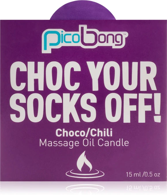 Pico Bong Massage Oil Candle Choco & Chili 15 ml