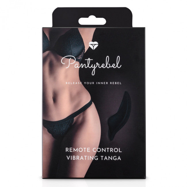 Pantyrebel Tanga Vibrator Black