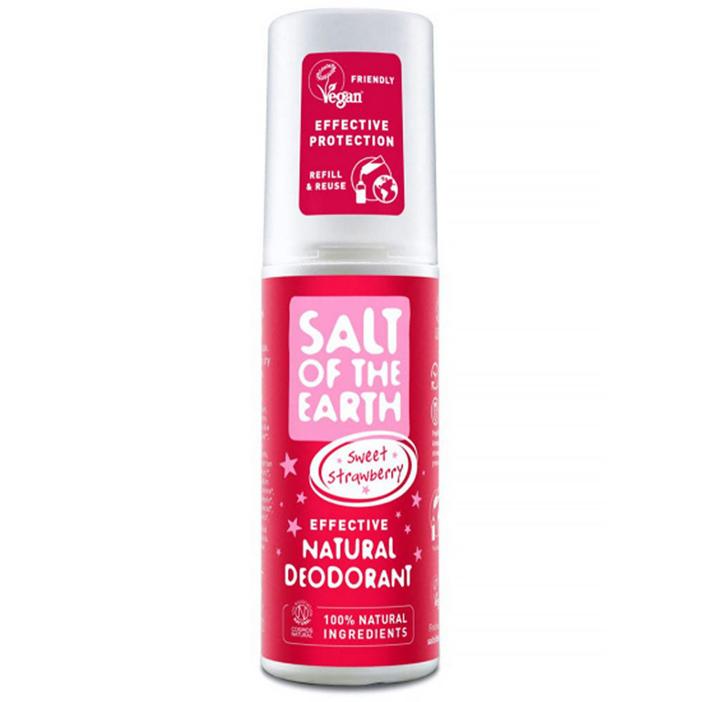 Salt Of The Earth Sweet Strawberry Natural Deodorant Spray 100 ml