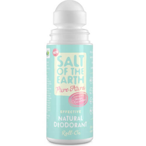 Salt Of The Earth Pure Aura Natural Deodorant Roll-On 75 ml