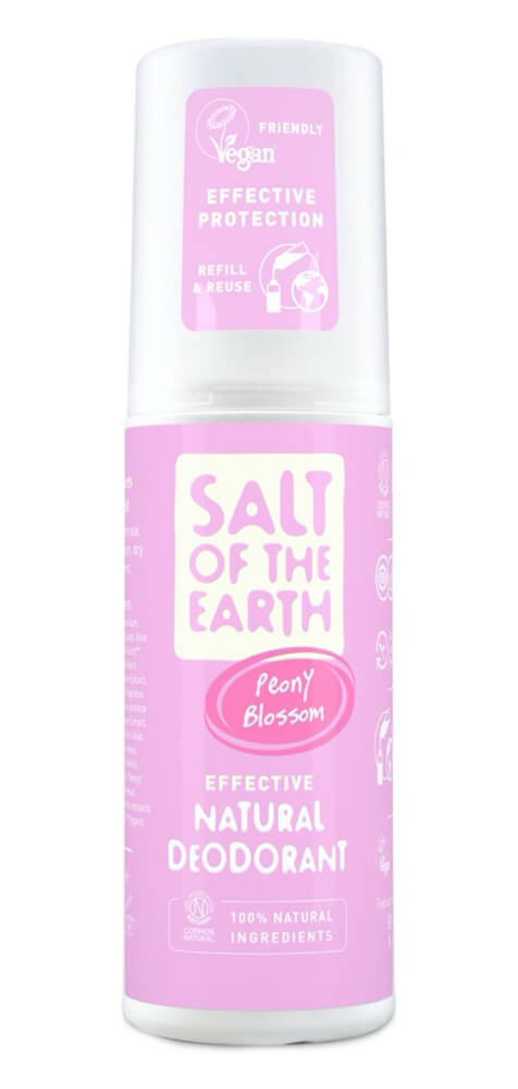 Salt Of The Earth Peony Blossom Natural Deodorant Spray 100 ml