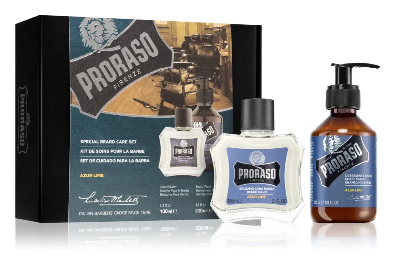 Proraso Special Care Beard Set Azur Lime