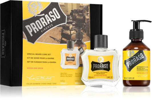 Proraso Special Care Beard Set Wood and Spice