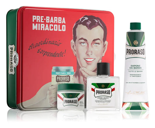 Proraso Green shaving set for men