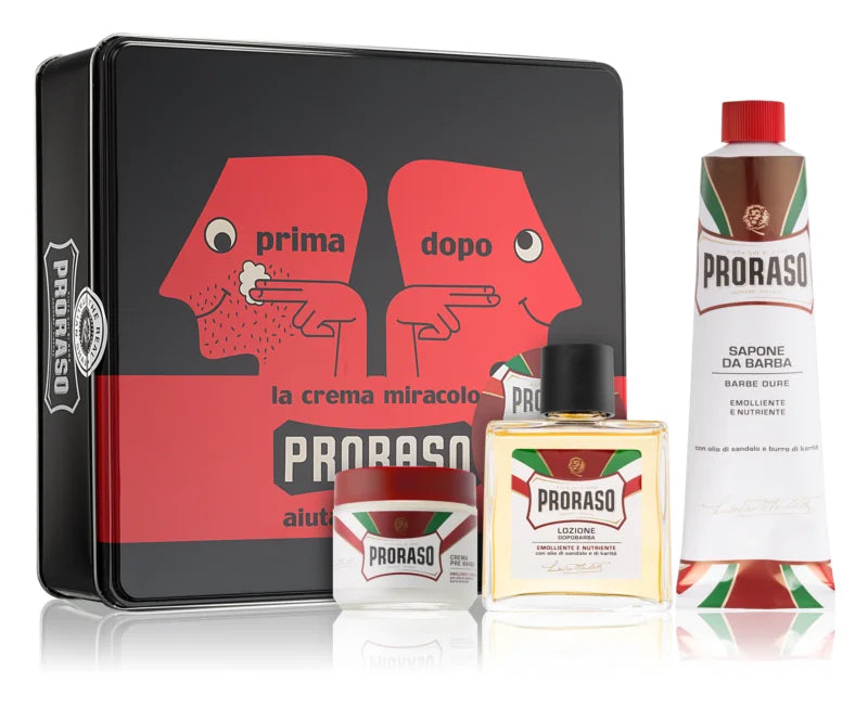 Proraso Red shaving set for men