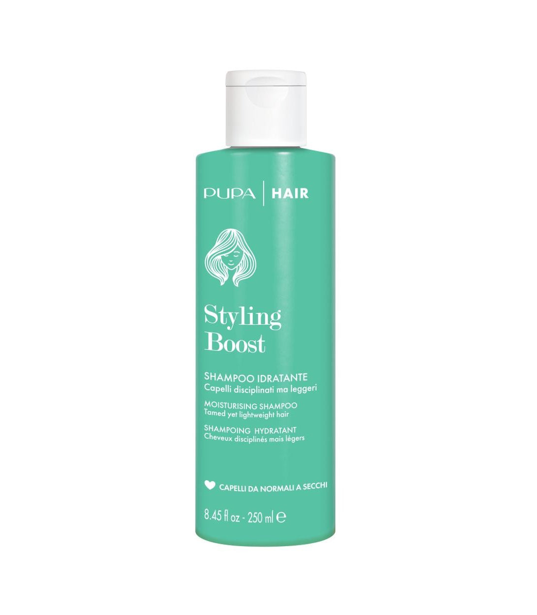 PUPA Milano Styling Boost Moisturizing Shampoo 250 ml