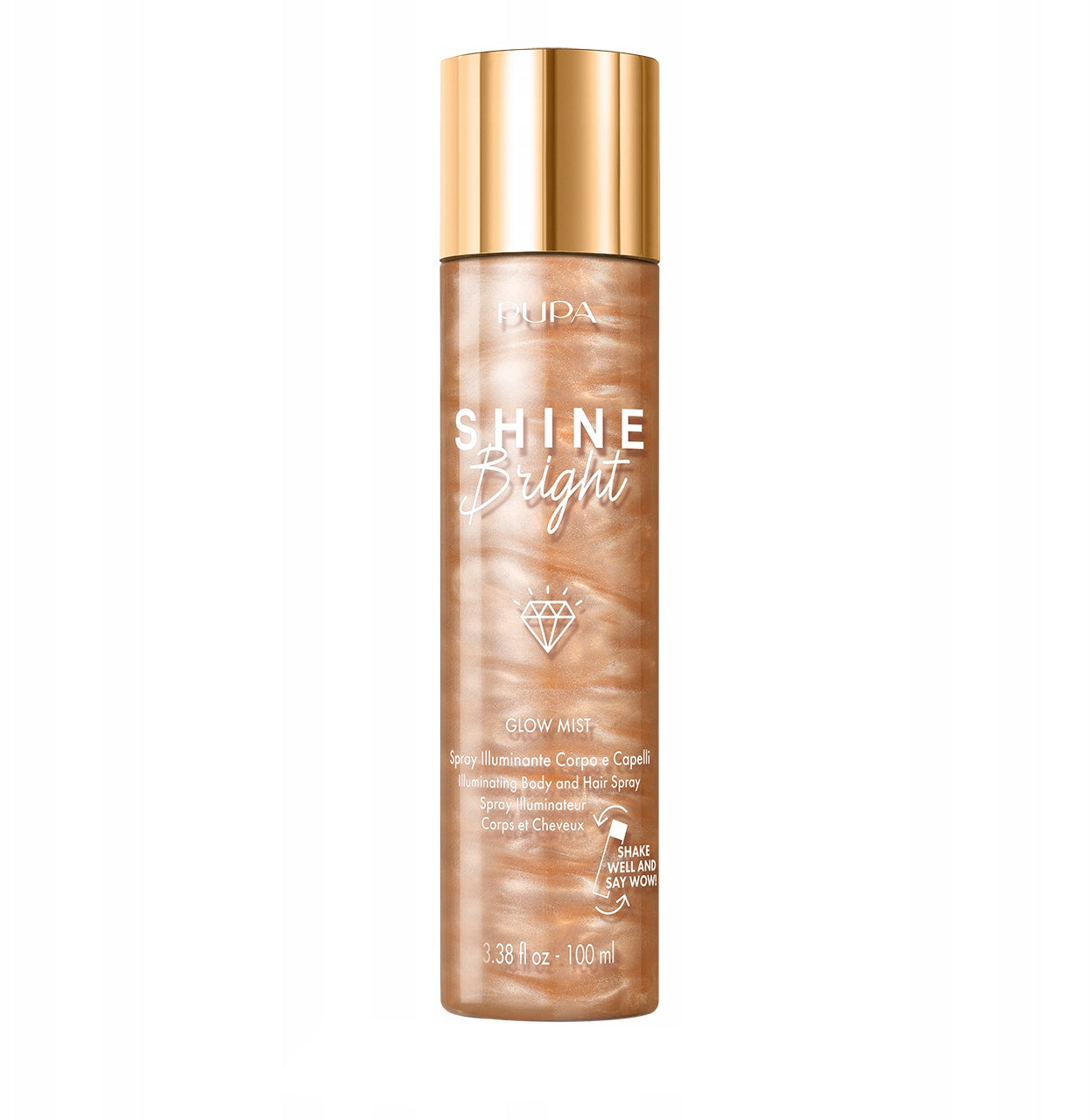 PUPA Milano Shine Bright Glow Mist 100 ml