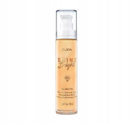 PUPA Milano Shine Bright Gel Body Oil 50 ml