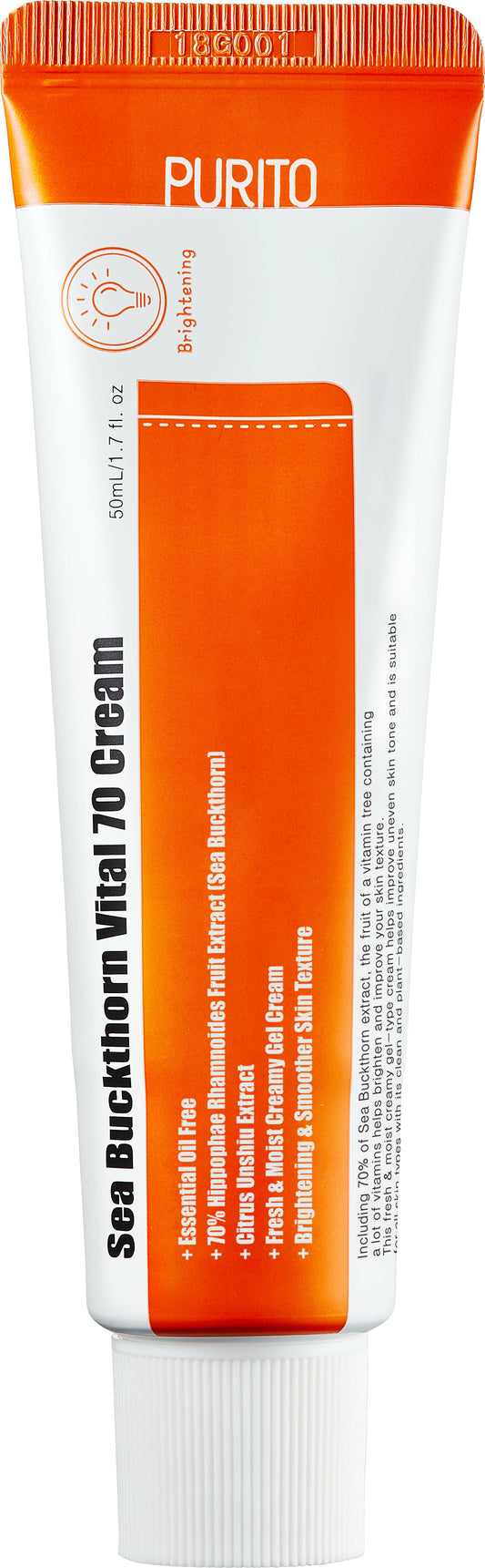 PURITO Sea Buckthorn Vital 70 Cream 50 ml