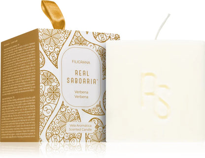 Real Saboaria Verbena scented candle 430 g