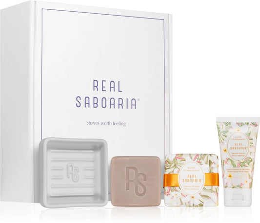 Real Saboaria White Jasmine gift set