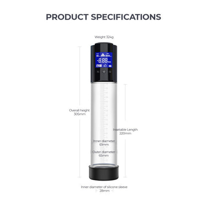 Realov LuvPump Professional Smart Penis Pump