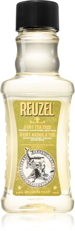 Reuzel Tea Tree 3-in-1 Shampoo, Conditioner & Shower Gel