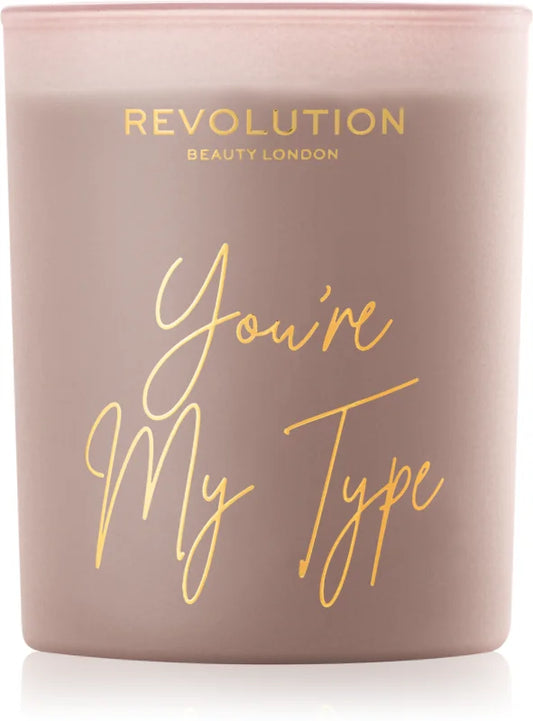 Revolution Home You're My Type scented candle 200 g