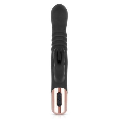 Rosy Gold Rabbit Thrusting Vibrator