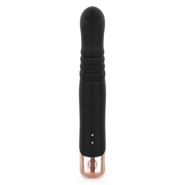 Rosy Gold Rabbit Thrusting Vibrator