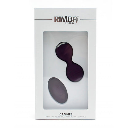Rimba Cannes Vibrating Balls Purple