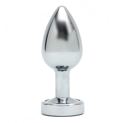 Rimba Pisa Butt Plug with LED Lights Silver