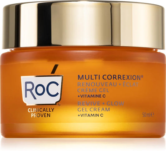 Roc Multi Correxion Revive + Glow Gel cream 50 ml