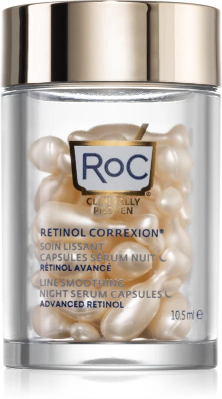 Roc Retinol Correxion Line Smoothing Anti-wrinkle serum in capsules