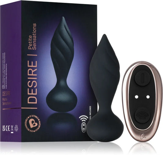 Rocks-Off DESIRE Petite Sensations anal vibrator Black 10.3 cm