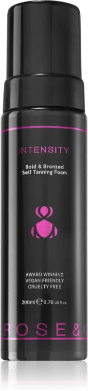 Rose & Caramel Intensity self-tanning foam for fair skin 200 ml