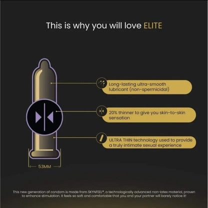 SKYN® Elite Condoms 10 pack