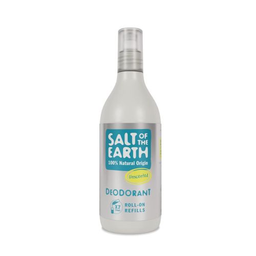 Salt Of The Earth Unscented Deodorant Roll-on Refills 525 ml