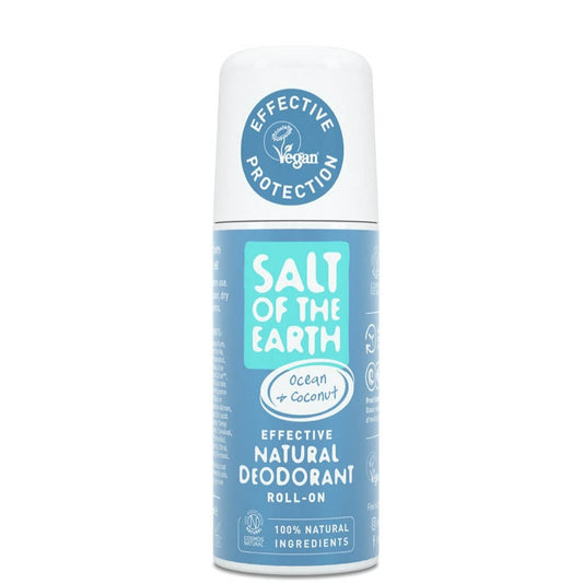 Salt Of The Earth Ocean Coconut Natural Deodorant Roll-On 75 ml