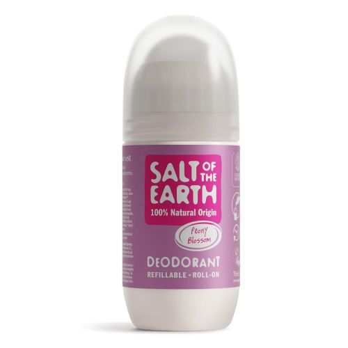 Salt Of The Earth Peony Blossom Natural Refillable Deodorant Roll-On 75 ml