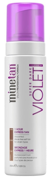 Minetan Violet Super Dark 1 Hour Express Tan 200 ml