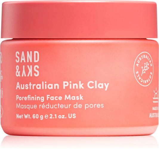 Sand & Sky Australian Pink Clay Pore fining Face Mask