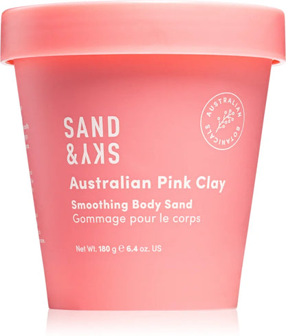 Sand & Sky Australian Pink Clay Smoothing Body Sand 180 g