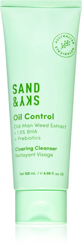 Sand & Sky Oil Control Clearing Cleanser 120 ml