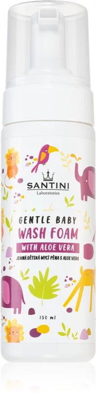 SANTINI Cosmetic Gentle Baby wash foam with aloe vera 150 ml