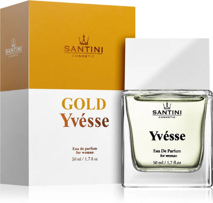 SANTINI Cosmetic Gold Yvésse Eau de Parfum for woman 50 ml