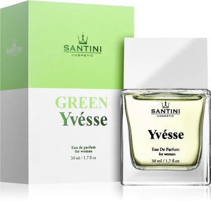 SANTINI Cosmetic Green Yvésse Eau De Parfum for woman 50 ml