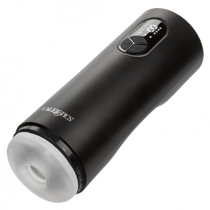 CalExotics Bionic Sucking and Vibrating Masturbator Black